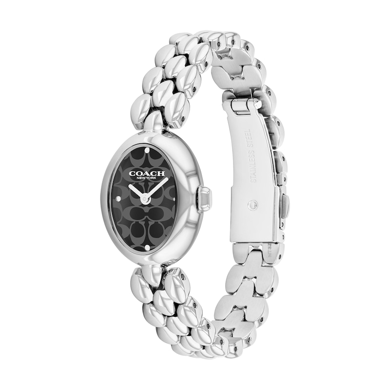 Main Image 2 of Ladies’ Coach Sammy Watch with Oval Black Oval Dial (Model: 14504420)