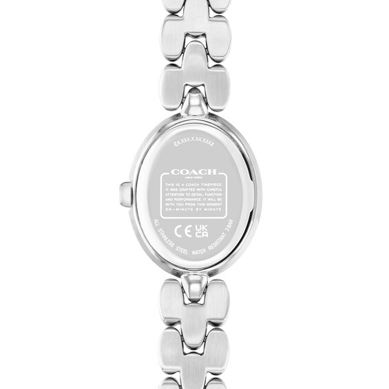 Ladiesâ Coach Sammy Watch with Oval Black Oval Dial (Model: 14504420)