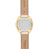 Thumbnail Image 3 of Ladies’ Coach Sammy Gold-Tone IP White Leather Strap Watch with Oval Chalk White Dial (Model: 14504422)