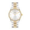 Thumbnail Image 1 of Unisex Coach Brooks Crystal Accent Two-Tone IP Watch with Silver-Tone Dial (Model: 14400034)