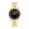 Thumbnail Image 1 of Unisex Coach Brooks Crystal Accent Gold-Tone IP Watch with Black Dial (Model: 14400035)