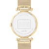 Thumbnail Image 4 of Ladies’ Coach Cary Multi-Color Crystal Gond-Tone IP Mesh Watch and Bracelet Set (Model: 14000112)