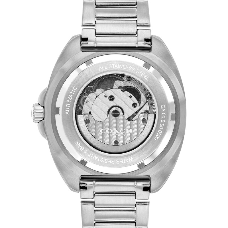 Main Image 3 of Men's Coach Charter Automatic Watch with Blue Dial (Model: 14602711)