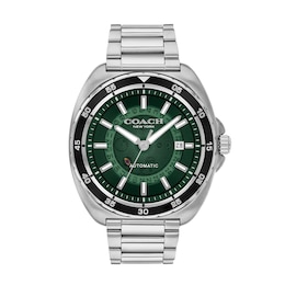 Men's Coach Charter Automatic Watch with Green Dial (Model: 14602713)