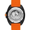 Thumbnail Image 3 of Men's Coach Charter Automatic Black IP Orange Silicone Strap Watch with Black Dial (Model: 14602716)