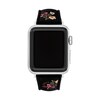 Thumbnail Image 1 of Ladies' Coach Apple Straps Black Floral Silicone Replacement Band Smart Watch Attachment (Model: 14700264)
