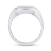Thumbnail Image 3 of 1-1/2 CT. T.W. Cushion-Shaped Certified Lab-Grown Multi-Diamond Ring in 10K White Gold (F/SI2)