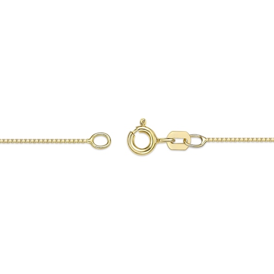 Oval Simulated Aquamarine and White Lab-Created Sapphire Mouse Pendant in Sterling Silver with 18K Gold Plate