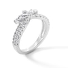 Thumbnail Image 3 of 1 CT. T.W. Marquise and Round Certified Lab-Grown Diamond Crown Contour Anniversary Band in 14K White Gold (F/VS2)