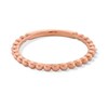 Thumbnail Image 1 of 1.6mm Polished Bead Stackable Anniversary Band in 10K Rose Gold