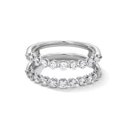 1 CT. T.W. Diamond Solitaire Enhancer in 14K White Gold