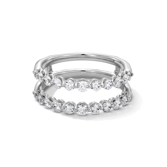 1 CT. T.w. Diamond Solitaire Enhancer in 14K White Gold