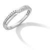 Thumbnail Image 3 of 1/6 CT. T.W. Diamond Split Stackable Anniversary Band in 10K White Gold