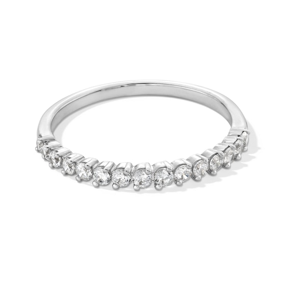 1/3 CT. T.w. Diamond Graduated Stackable Anniversary Band in 10K White Gold