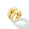 Thumbnail Image 1 of Sculpted Coil Multi-Row Ring in Solid 14K Gold - Size 7