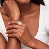 Thumbnail Image 2 of Sculpted Coil Multi-Row Ring in Solid 14K Gold - Size 7