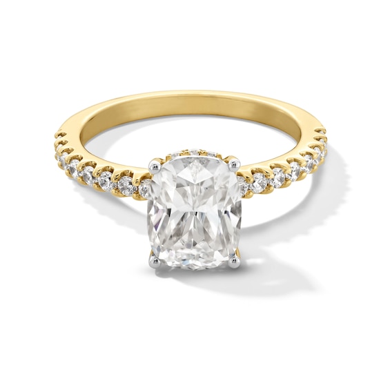 2-1/2 CT. T.w. Elongated Cushion-Cut Certified Lab-Grown Diamond Engagement Ring in 14K Gold (F/Vs2)