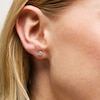 Thumbnail Image 2 of 1/2 CT. T.W. Diamond Solitaire Stud Earrings in 10K Gold