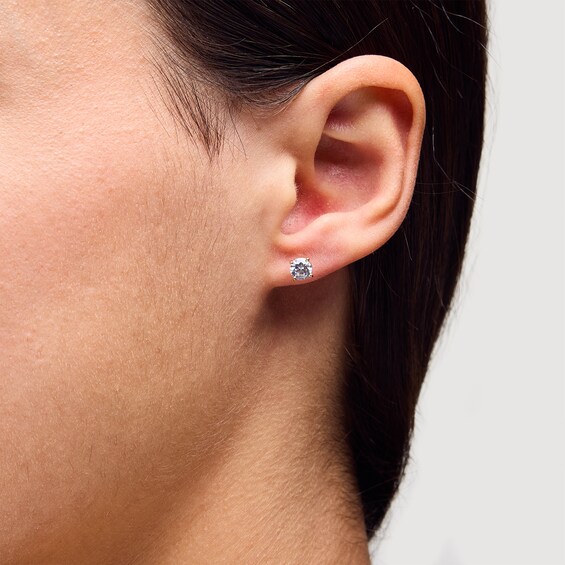 3/4 CT. T.w. Certified Lab-Grown Diamond Solitaire Stud Earrings in 14K Gold (F/Si2)