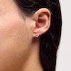 Thumbnail Image 2 of 1-1/2 CT. T.W. Certified Lab-Grown Diamond Solitaire Stud Earrings in 14K Gold (F/SI2)