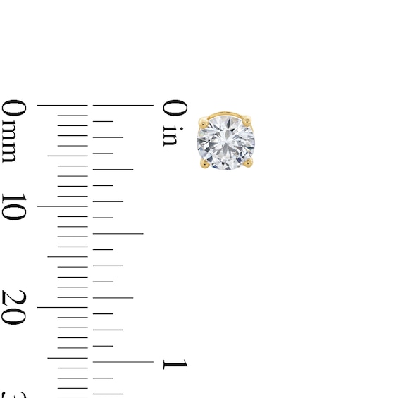 1-1/2 CT. T.w. Certified Lab-Grown Diamond Solitaire Stud Earrings in 14K Gold (F/Si2)