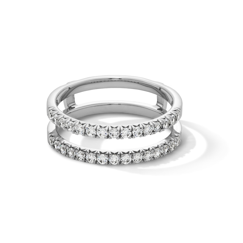 Main Image 1 of 1/2 CT. T.W. Certified Lab-Grown Diamond Solitaire Enhancer in 14K White Gold (F/VS2)