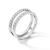 Thumbnail Image 2 of 1/2 CT. T.W. Certified Lab-Grown Diamond Solitaire Enhancer in 14K White Gold (F/VS2)