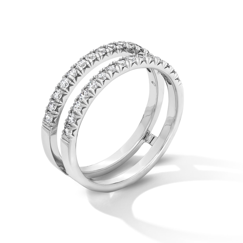 Main Image 2 of 1/2 CT. T.W. Certified Lab-Grown Diamond Solitaire Enhancer in 14K White Gold (F/VS2)