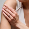 Thumbnail Image 2 of 1/2 CT. T.W. Multi-Shaped Diamond Five Stone Engagement Ring in 14K White Gold