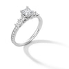 Thumbnail Image 3 of 1-1/4 CT. T.W. Princess-Cut Diamond Five Stone Engagement Ring in 14K White Gold