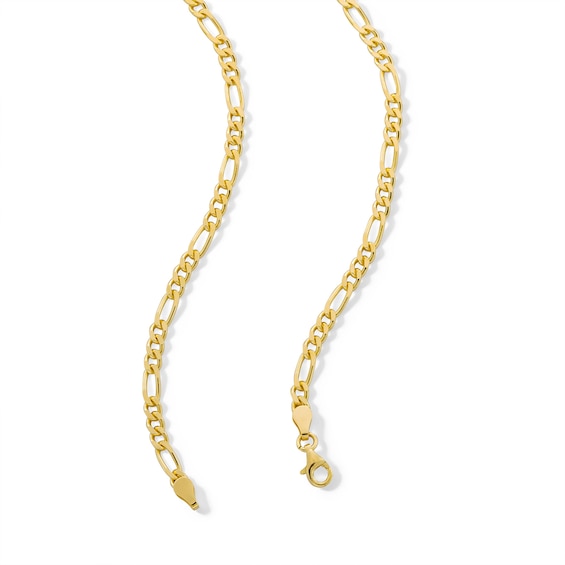 Textured Snake Pendant in Sterling Silver with 14K Gold Plate - 22â