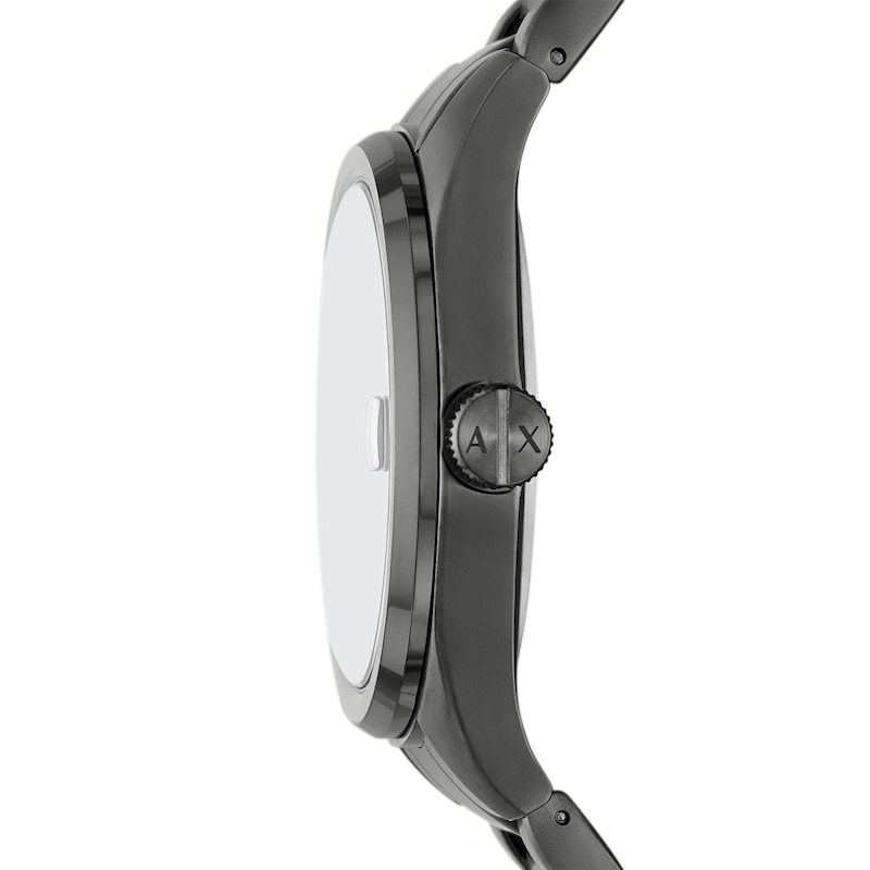 Main Image 3 of Men’s Armani Exchange Gunmetal Grey IP Watch with Navy Blue Dial (Model: AX1421)