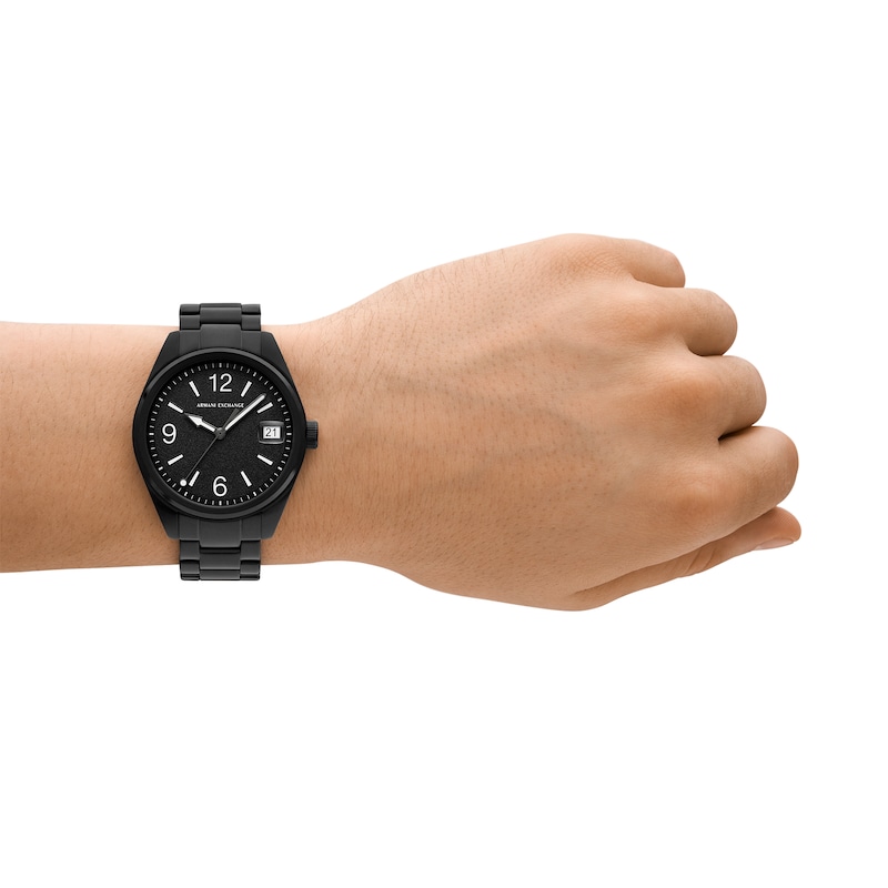 Main Image 5 of Men’s Armani Exchange Kilian Black IP Watch with Black Dial (Model: AX1422)