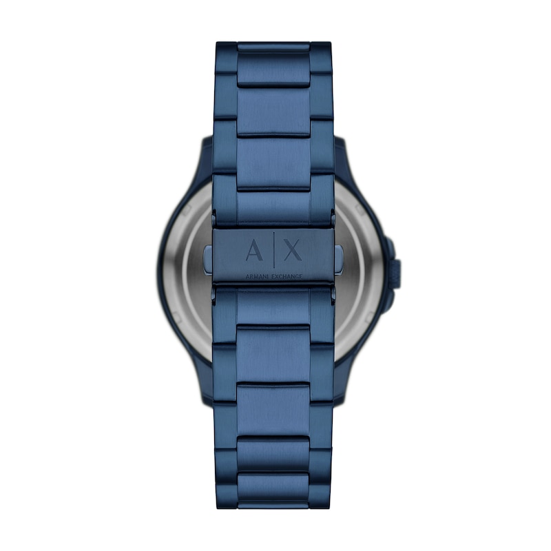 Main Image 2 of Men’s Armani Exchange  Blue IP Automatic Watch with Blue Skeleton Dial (Model: AX2457)