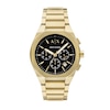 Thumbnail Image 1 of Men’s Armani Exchange  Gold-Tone IP Chronograph Watch with Black Dial (Model: AX4180)