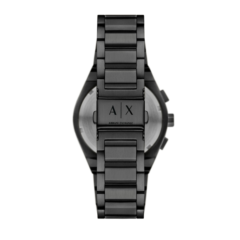 Main Image 2 of Men’s Armani Exchange  Black IP Chronograph Watch with Black Dial (Model: AX4183)