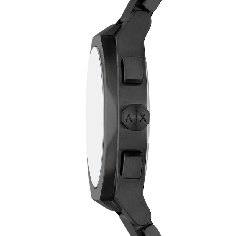 Main Image 3 of Men’s Armani Exchange  Black IP Chronograph Watch with Black Dial (Model: AX4183)