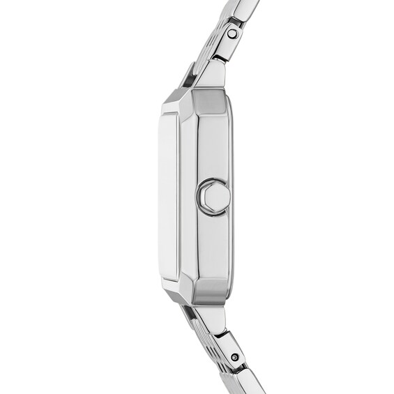 Ladiesâ Armani Exchange Watch with Squared Silver-Tone Dial (Model: Ax5724)