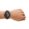 Thumbnail Image 6 of Men’s Armani Exchange  Black IP Chronograph Watch and Curb Chain Necklace Set (Model: AX7160SET)