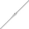 Thumbnail Image 3 of 1.1mm Wheat Chain Necklace in Solid Platinum - 18&quot;