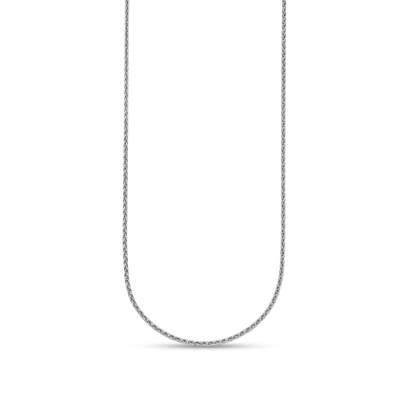 Main Image 1 of 1.5mm Wheat Chain Necklace in Solid Platinum - 16"