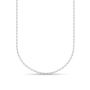 Thumbnail Image 1 of 1.4mm Paper Clip Chain Necklace in Solid Platinum - 16"