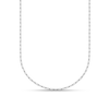 Thumbnail Image 1 of 1.4mm Paper Clip Chain Necklace in Solid Platinum - 18"
