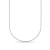 Thumbnail Image 1 of 1.4mm Paper Clip Chain Necklace in Solid Platinum - 24"