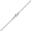 Thumbnail Image 3 of 1.1mm Cable Chain Necklace in Solid Platinum - 16"