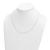 Thumbnail Image 2 of 1.1mm Cable Chain Necklace in Solid Platinum - 18"