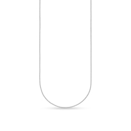 1.3mm Cable Chain Necklace in Solid Platinum - 20"