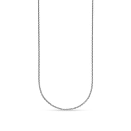 2.2mm Cable Chain Necklace in Solid Platinum - 20"