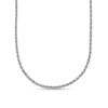 Thumbnail Image 1 of 2.2mm Rope Chain Necklace in Solid Platinum - 24"
