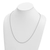 Thumbnail Image 2 of 2.2mm Rope Chain Necklace in Solid Platinum - 24"